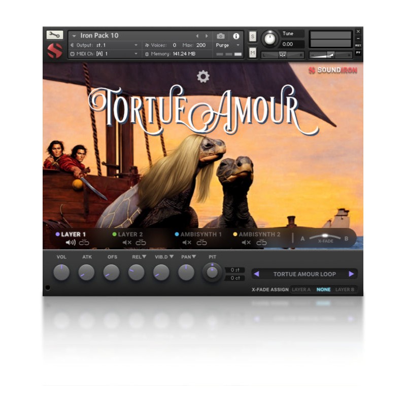 SOUNDIRON Iron Pack 10: Tortue Amour - Biblioteka brzmień (do pobrania)