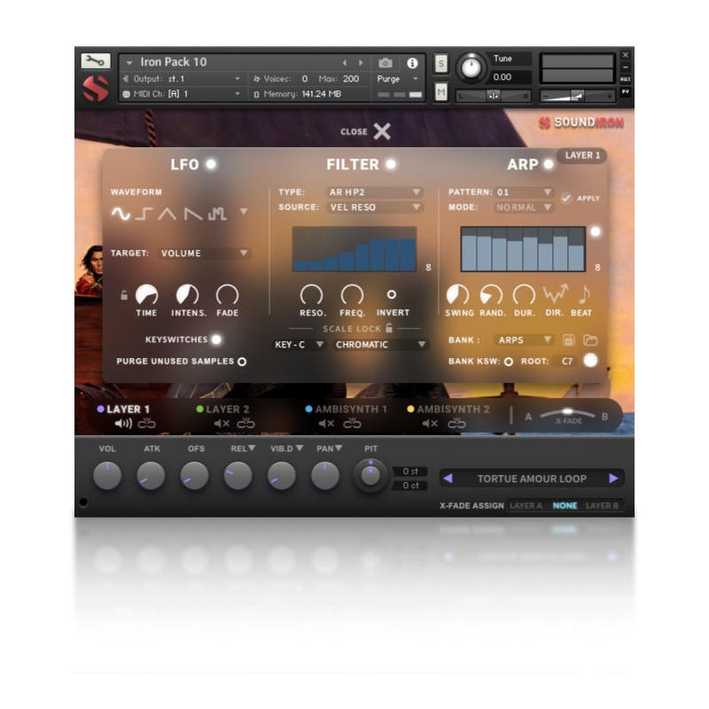 SOUNDIRON Iron Pack 10: Tortue Amour - Biblioteka brzmień (do pobrania)