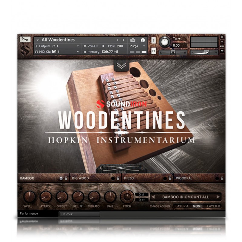 SOUNDIRON Hopkin Instrumentarium: Woodentines - Biblioteka brzmień (do pobrania)