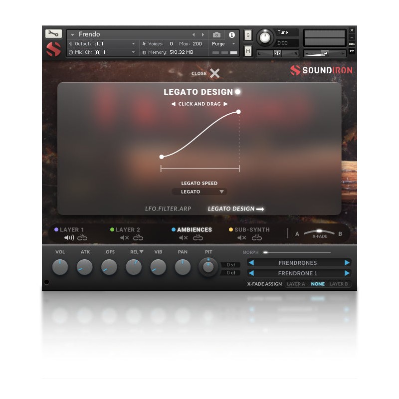 SOUNDIRON Frendo - Biblioteka brzmień (do pobrania)