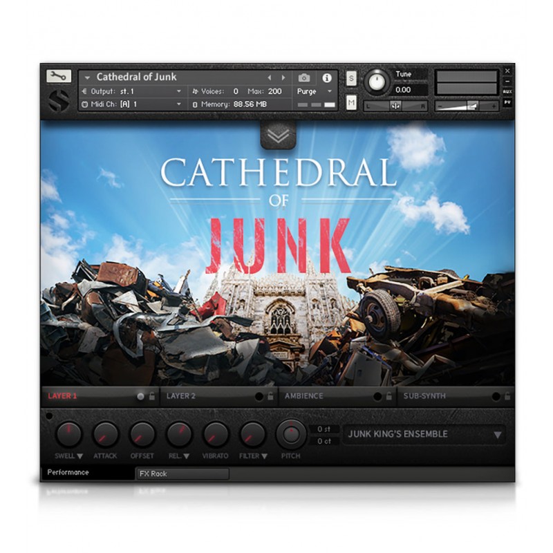 SOUNDIRON Cathedral of Junk - Biblioteka brzmień (do pobrania)