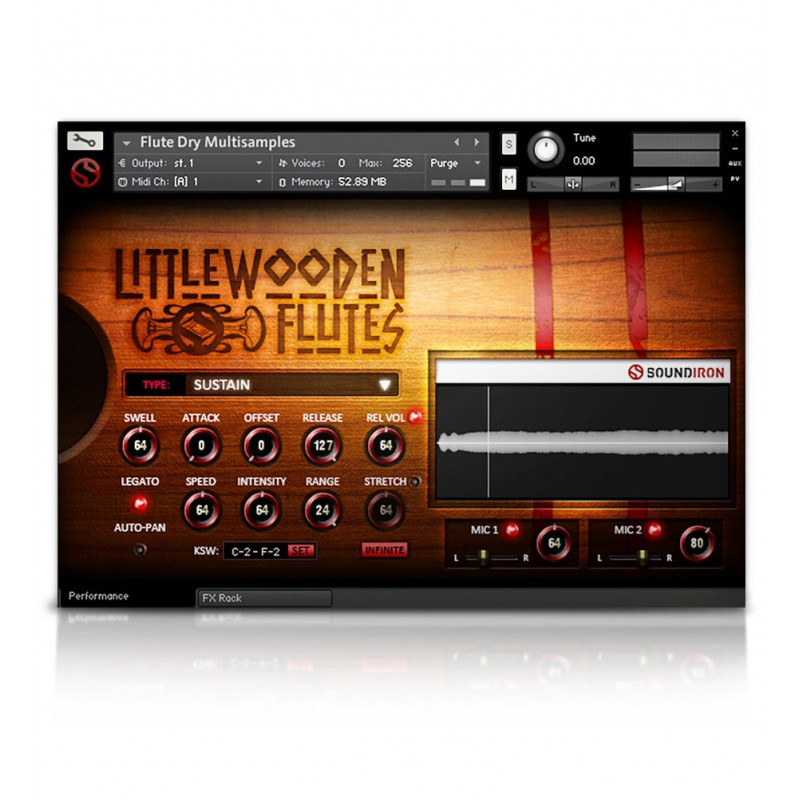SOUNDIRON Little Wooden Flutes - Biblioteka brzmień (do pobrania)