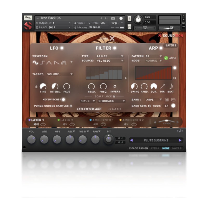 SOUNDIRON Iron Pack 6: Wooden Flutes - Biblioteka brzmień (do pobrania)