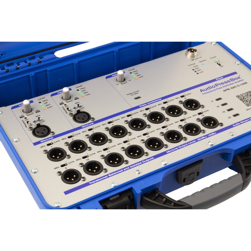 Audio Press Box APB-320 C-USB - Aktywny PressBox