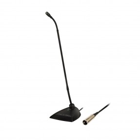 Shure MX 418D/S mikrofon pojemnościowy supercardioida - 1 - Gęsia szyja - Mikrofon pojemnościowy stołowy na gęsiej szyi, wzór po