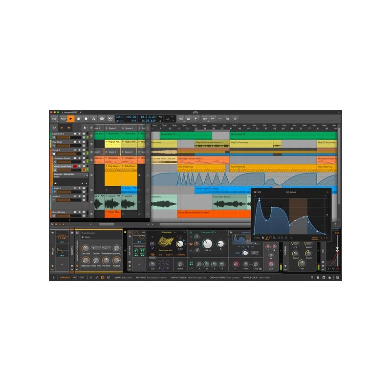 Bitwig Studio Producer Program DAW - 2 - Sekwencery, rejestracja DAW - Bitwig Studio Producer Program DAW