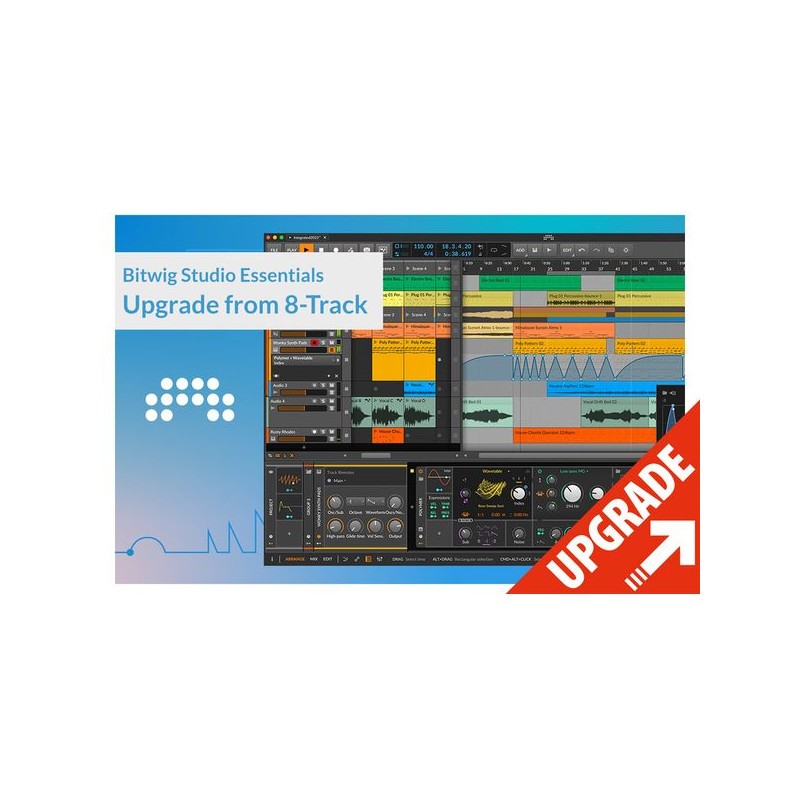 Bitwig Studio Essentials (Upgrade from 8 Track) - 1 - Upgrade - Bitwig Studio Essentials (Upgrade from 8 Track)