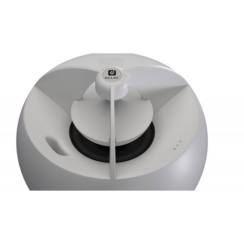Ecler WiSpeak GLOBE5RM WH - Dwudrożny głośnik sferyczny 5" 35W