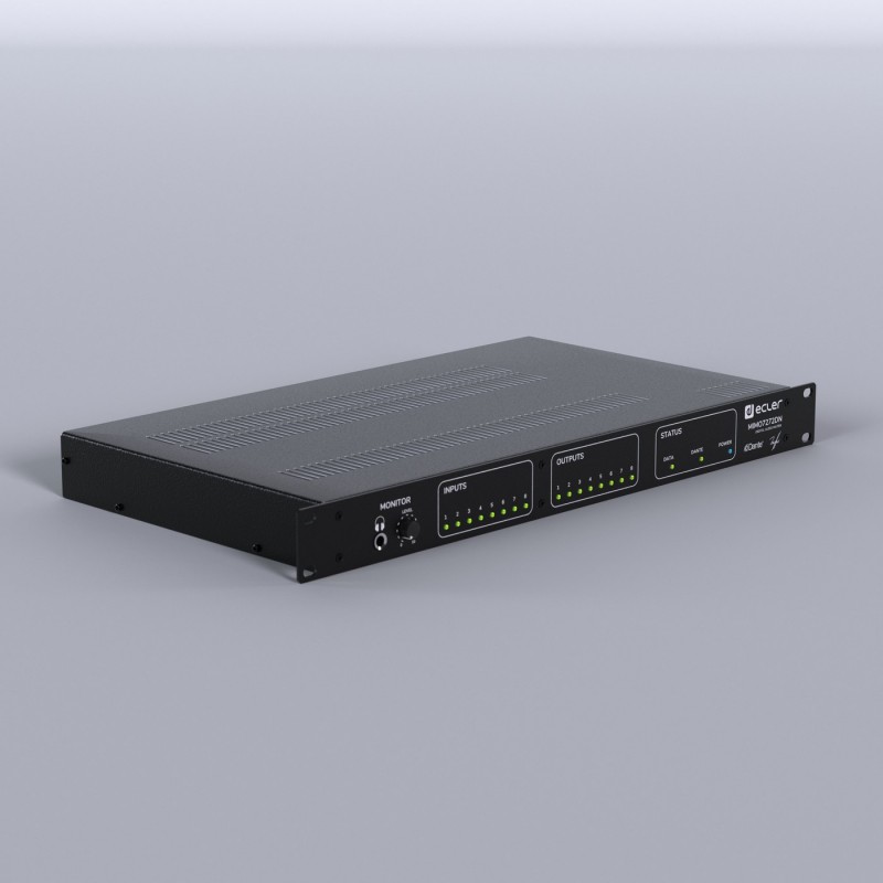 Ecler MIMO7272DN - Matrycowy mikser instalacyjny