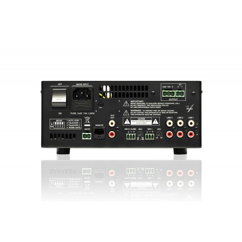 Ecler HMA120 - Mikser audio ze wzmacniaczem MP3/SD/USB