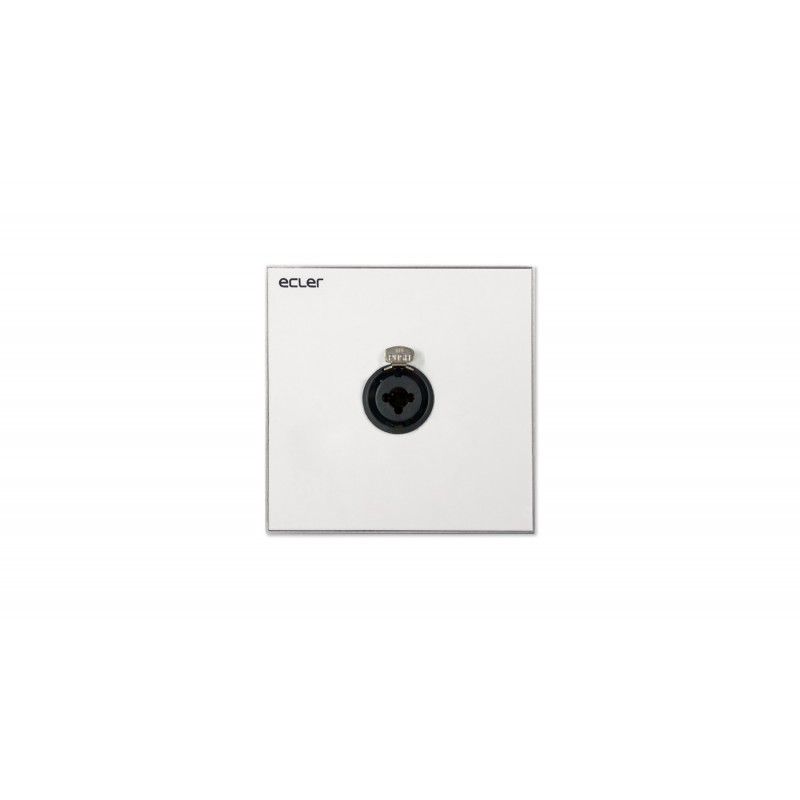 Ecler WPaCNX-CBO - Panel ścienny z złączem XLR + Jackk ST (złącze combo)