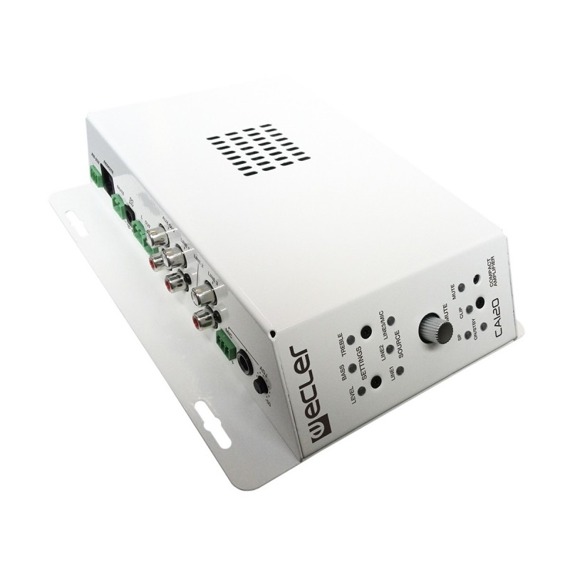 Ecler CA120 - Stereofoniczny mikro-wzmacniacz