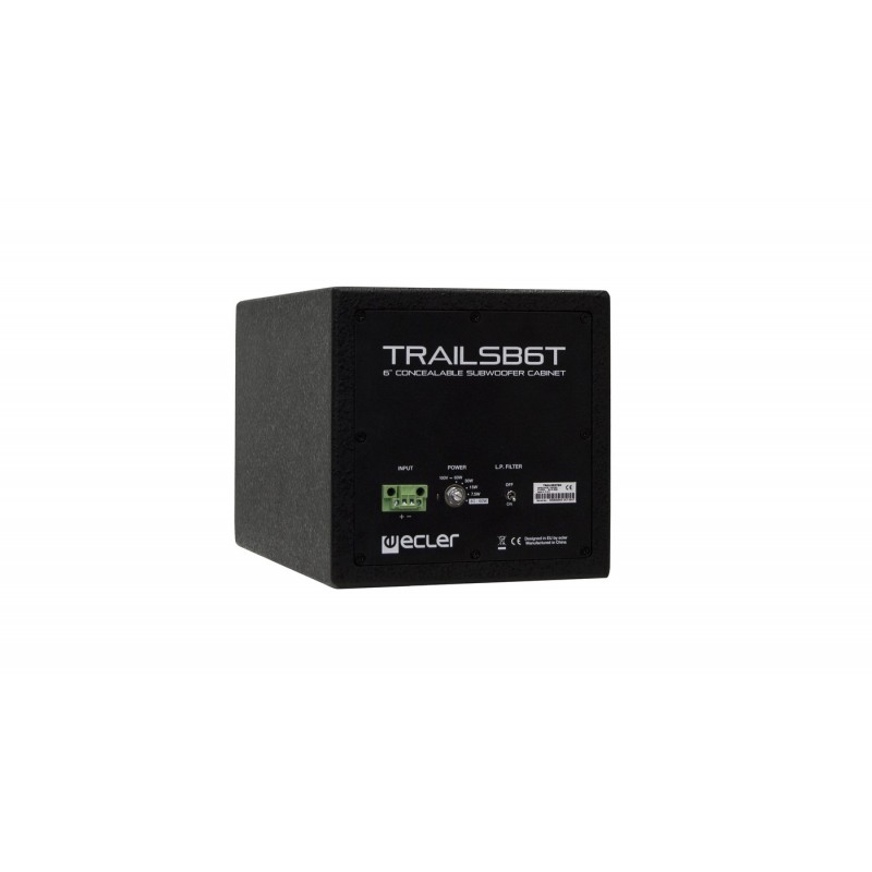 Ecler TRAILSB6T BK - Subwoofer 6.5" 60 W