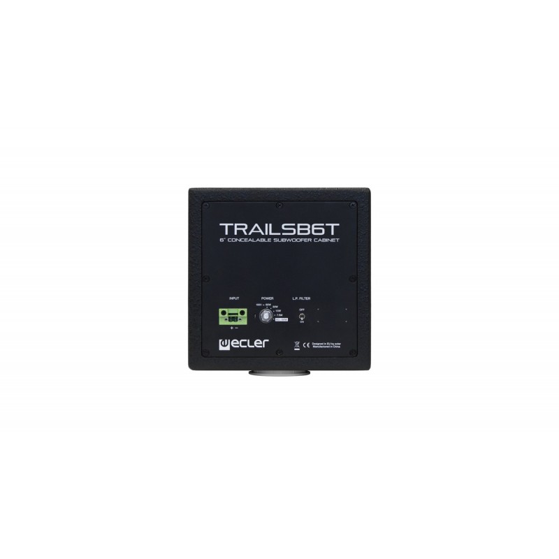 Ecler TRAILSB6T BK - Subwoofer 6.5" 60 W
