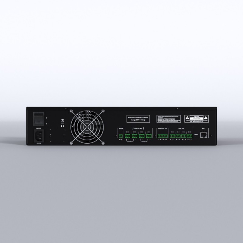 Ecler HADA-4B250 - Wzmacniacz cyfrowy