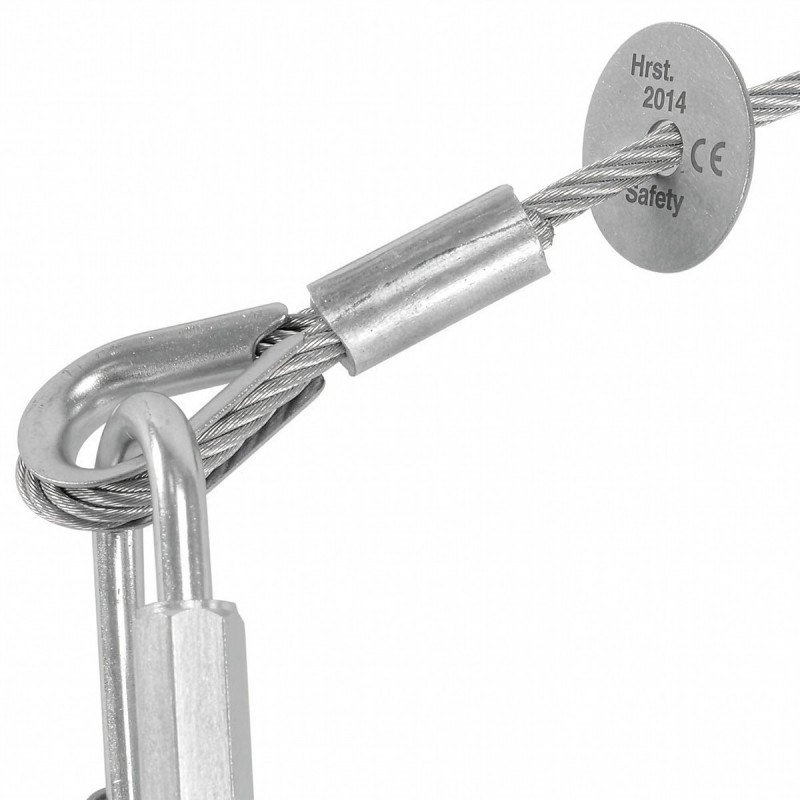 Riggatec Safety WLL 100kg Silver - Szybkozłącza