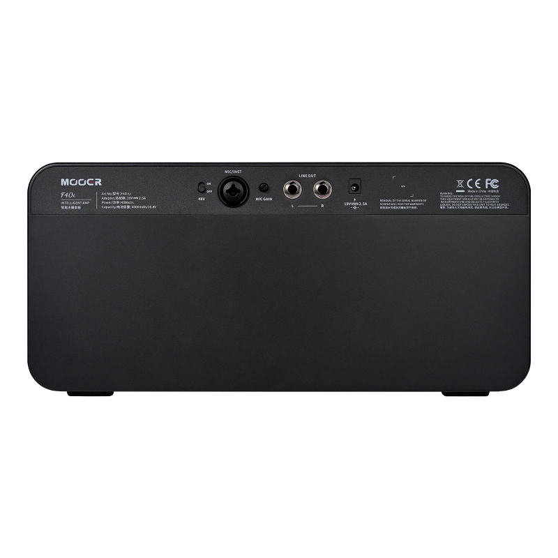 Mooer F40i Multi-Effects & Modeling Guitar Combo, 40 Watt Phantom Black - 8 - Comba gitarowe - 