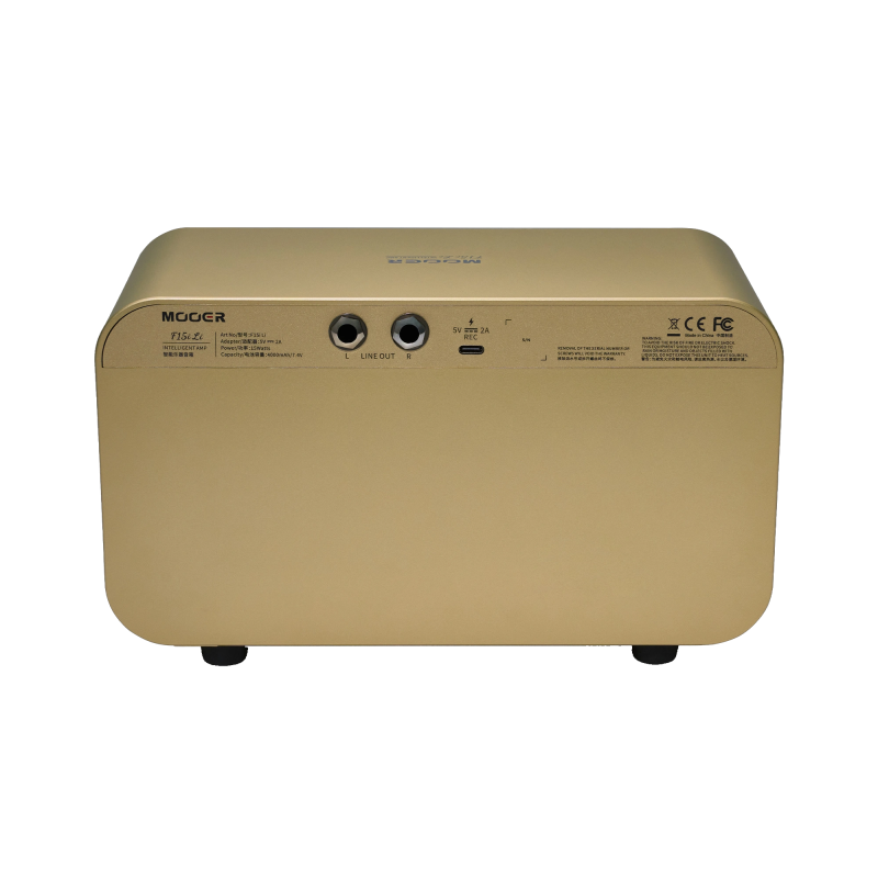 Mooer F40i Multi-Effects & Modeling Guitar Combo, 40 Watt Imperial Gold - 2 - Comba gitarowe - MOOER F40i Imperial Gold Intellig