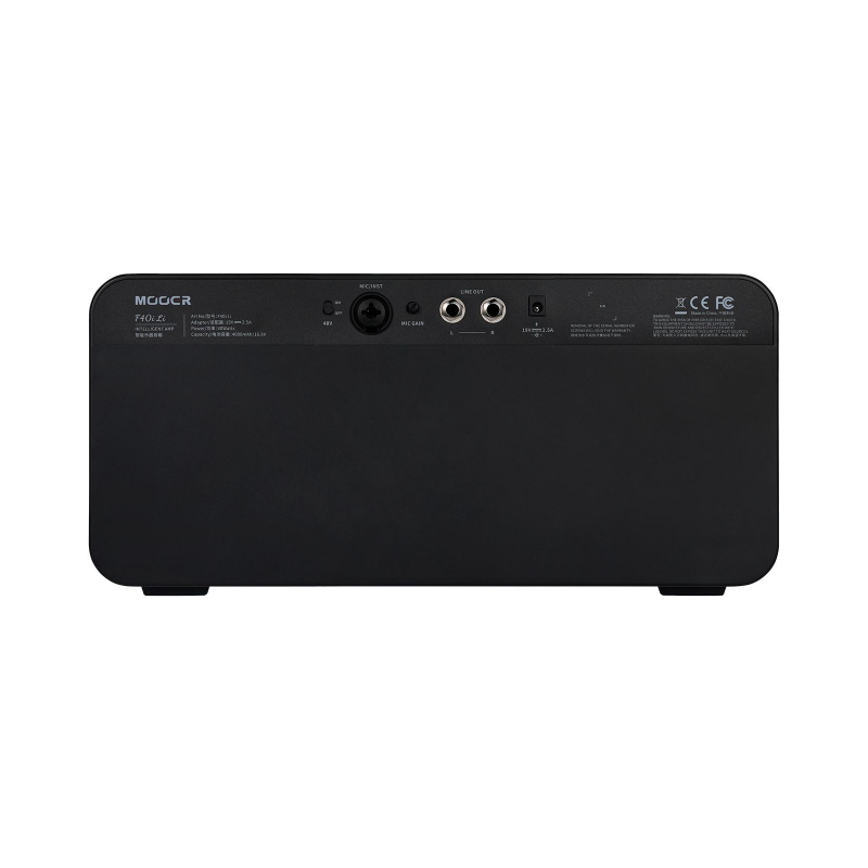 Mooer F40i Li Multi-Effects & Modeling Guitar Combo, 40 Watt, with Battery Phantom Black - 3 - Comba gitarowe - MOOER F40i Li In
