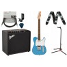 Gitara elektryczna Squier Sonic Tele CB + wzmacniacz 25W + kabel w zestaw