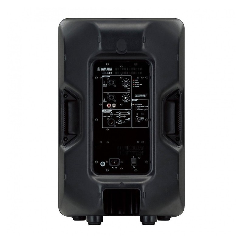 Zestaw nagłośnieniowy Yamaha, 2x kolumna DBR12, 1x subwoofer DXS15 mkII, 2x statyw, 2x kabel