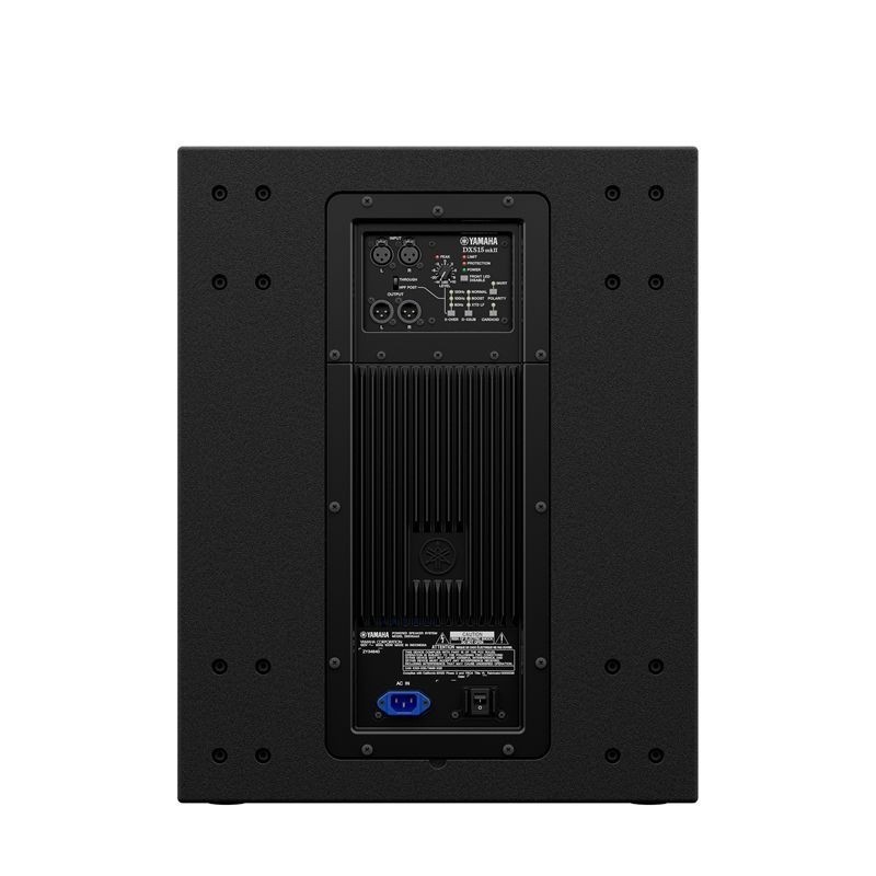 Zestaw nagłośnieniowy Yamaha, 2x kolumna DBR12, 1x subwoofer DXS15 mkII, 2x statyw, 2x kabel