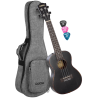 Cascha Concert Ukulele Mahogany Black Ukulele koncertowe - 1 - Ukulele - 