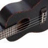 Cascha Concert Ukulele Mahogany Black Ukulele koncertowe - 9 - Ukulele - Cascha Concert Ukulele Mahogany Black to eleganckie uku