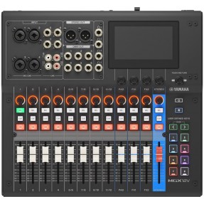 Yamaha MGX12V, black Mikser cyfrowy - 1 - Miksery cyfrowe - Yamaha MGX12V Black to 12-kanałowy mikser cyfrowy z fizycznymi suwak