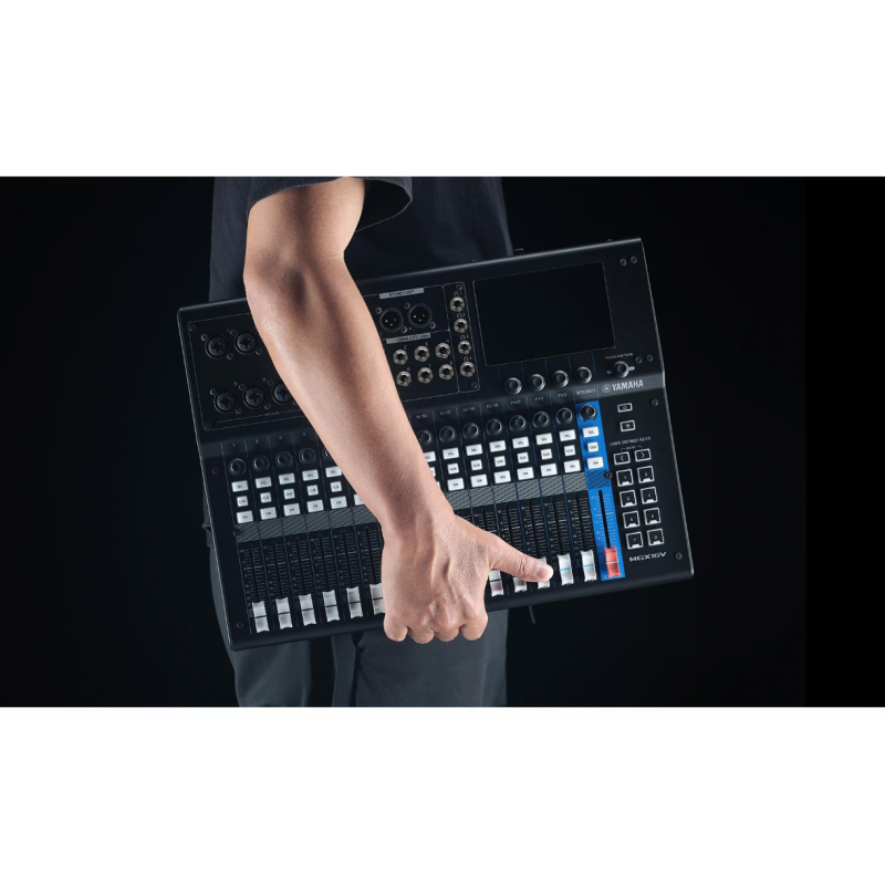 Yamaha MGX16V, black Mikser cyfrowy - 7 - Miksery cyfrowe - Yamaha MGX16V Black to profesjonalny 16-kanałowy mikser cyfrowy z fi