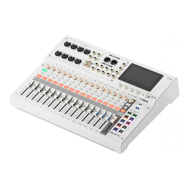 Yamaha MGX16V, white Mikser cyfrowy - 3 - Miksery cyfrowe - Yamaha MGX16V white to profesjonalny 16-kanałowy mikser cyfrowy z fi