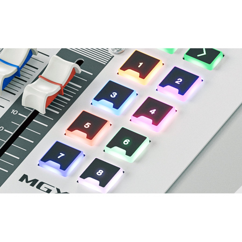 Yamaha MGX16V, white Mikser cyfrowy - 5 - Miksery cyfrowe - Yamaha MGX16V white to profesjonalny 16-kanałowy mikser cyfrowy z fi