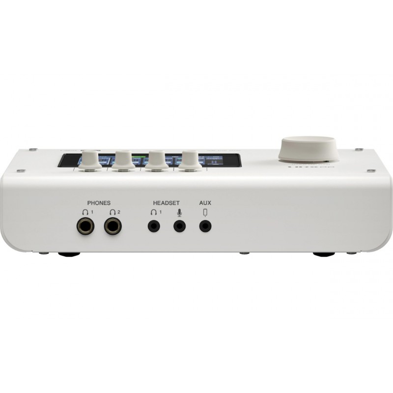 Yamaha URX22 WH Interfejs audio - 5 - Interfejsy audio - Yamaha URX22 WH to kompaktowy interfejs audio USB 2×2 w eleganckim biał