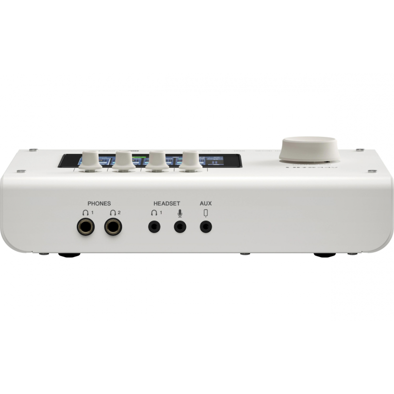 Yamaha URX44V WH Interfejs audio - 5 - Interfejsy audio - Yamaha URX44V WH to profesjonalny interfejs audio USB 4×4 w eleganckim