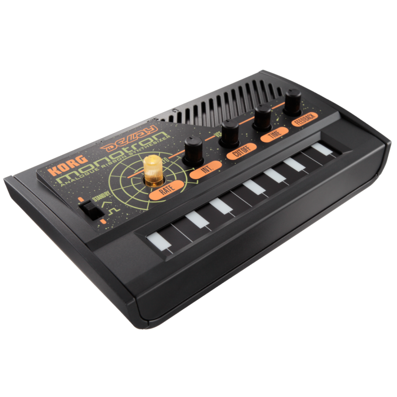 KORG Monotron Delay - syntezator - 3 - Syntezatory - KORG Monotron Delay Delay jest analogowym syntezatorem zoptymalizowanym na 