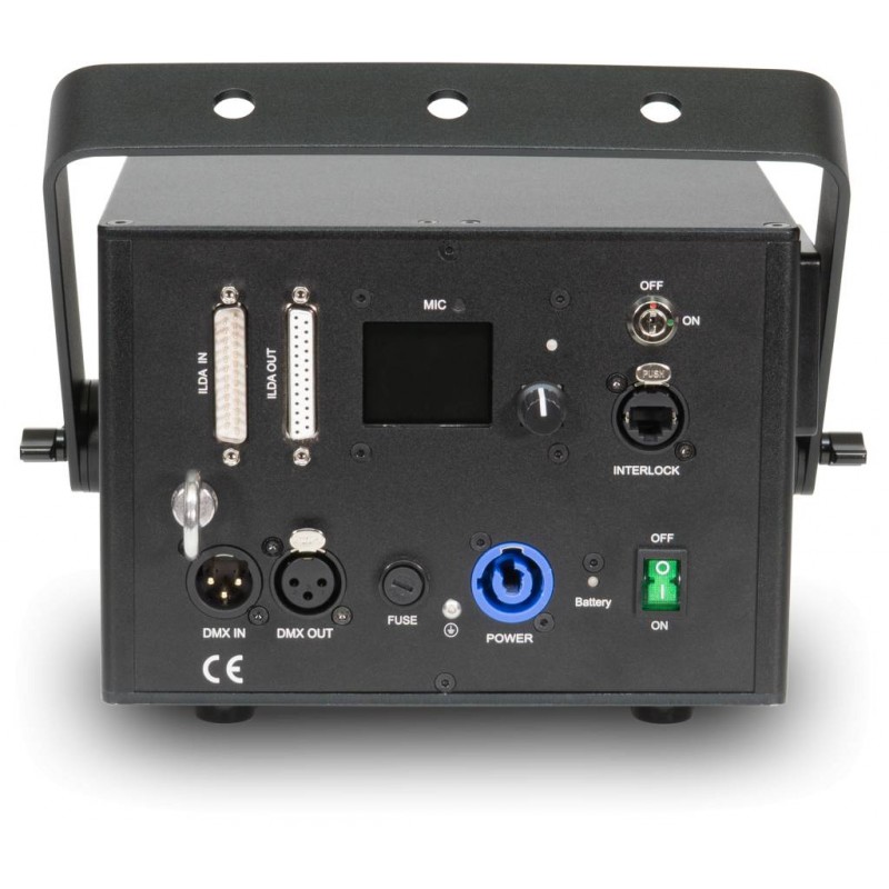 Laserworld CUBE 3 Laser z akumulatorem - 3 - Lasery - Wyposażony w wbudowany akumulator (3500 mAh), Laserworld CUBE 3 umożliwia 