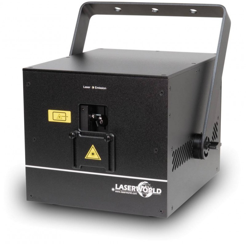 Laserworld CUBE 7 Laser z akumulatorem - 3 - Lasery - Laserworld CUBE 7 jest wyposażony we wbudowany akumulator (6400 mAh), co p