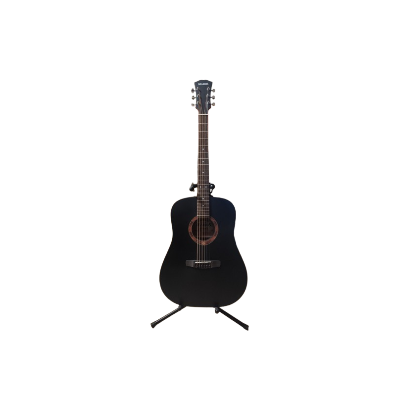 Marris D OPBK - gitara akustyczna - 1 - Gitary akustyczne - Marris D OPBK to gitara akustyczna typu Dreadnought w czarnym wykońc
