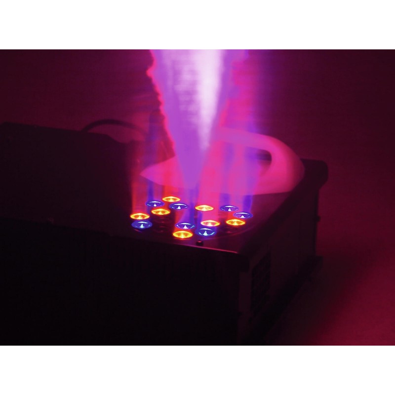 Eurolite NSF-350 LED - wytwornica dymu z efektem LED - 11 - Wytwornice dymu - Hybrydowa wytwornica mgły z wyjściem pionowym i in