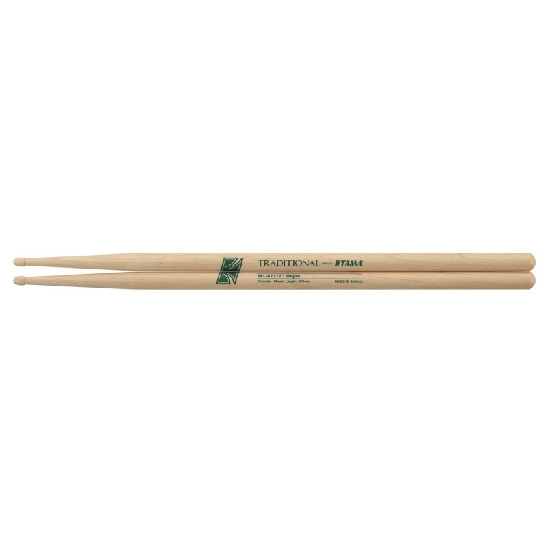 Tama TAMA-M-JAZZ-2 Traditional Series Drumsticks - Pałki perkusyjne