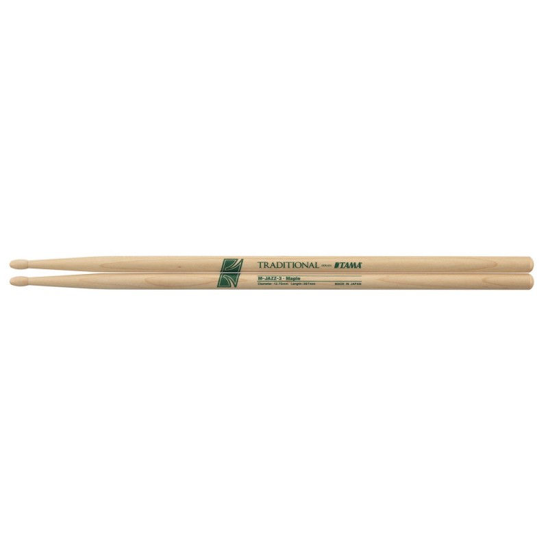 Tama TAMA-M-JAZZ-3 Traditional Series Drumsticks - Pałki perkusyjne