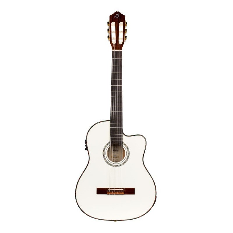 Ortega RCE145WH - gitara elektro-klasyczna