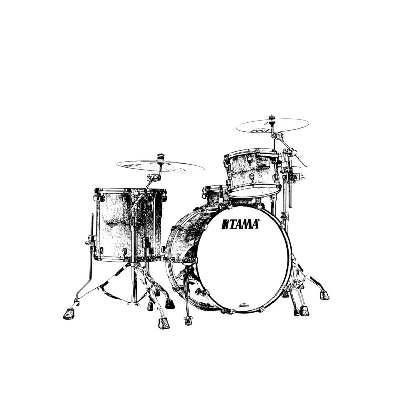 Tama MR32CZUS-TQP Starclassic Maple Duracover Wrap Shell Kit - Zestaw perkusyjny shell
