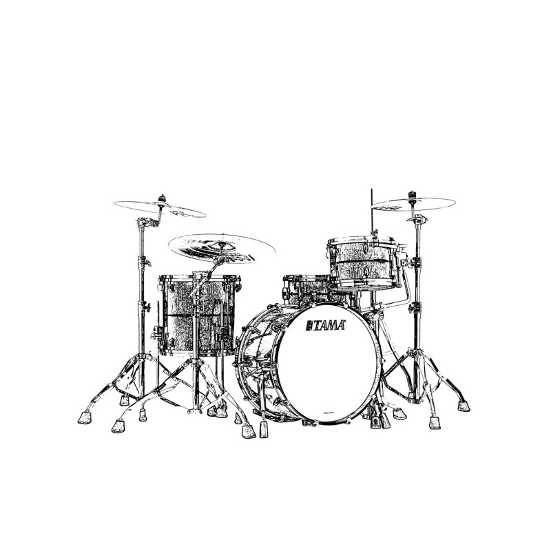 Tama TM30CZSS-PBK STAR Maple Shell Kit - Zestaw perkusyjny shell