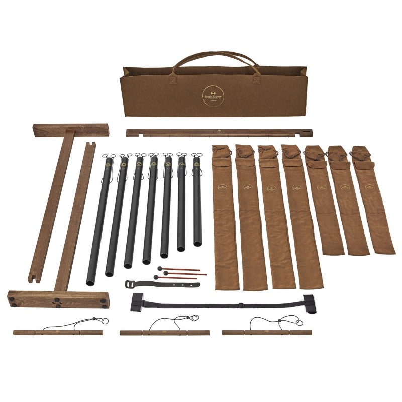 Sonic Energy SBTSETCHA - Dzwony rurowe + statyw