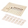 Sonic Energy TTF-SET-CHA-R Therapy Tuning Fork Chakra Set - Zestaw 7 kamertonów terapeutycznych + torba