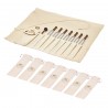 Sonic Energy TF-SET-CHA-R Tuning Fork Chakra Set - Zestaw 7 kamertonów terapeutycznych + torba