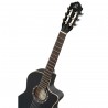 Ortega RCE125SBK-3/4 Family Series - Gitara elektroklasyczna 3/4 z pokrowcem