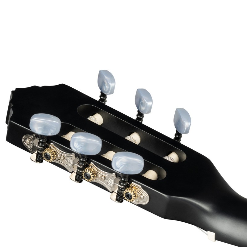Ortega RCE125SBK-3/4 Family Series - Gitara elektroklasyczna 3/4 z pokrowcem