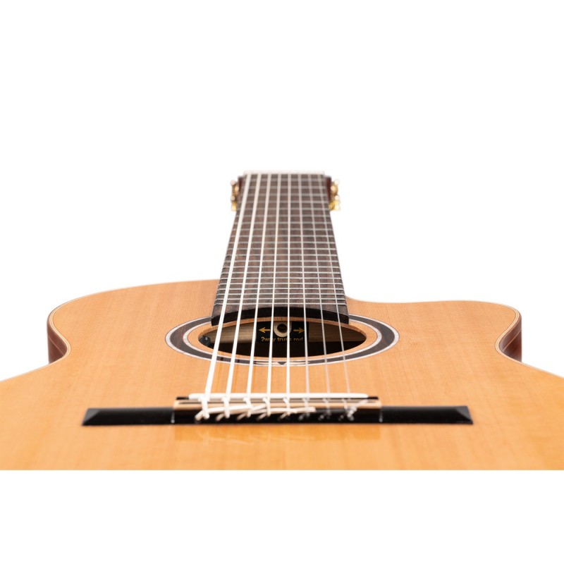 Ortega RCE159RW-8 Performer Series - Gitara elektroklasyczna 4/4 z pokrowcem